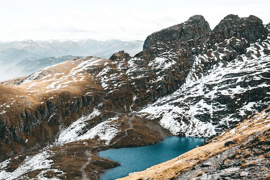 Schwarzsee, 5 Lake Hike, Pizol, Switzerland