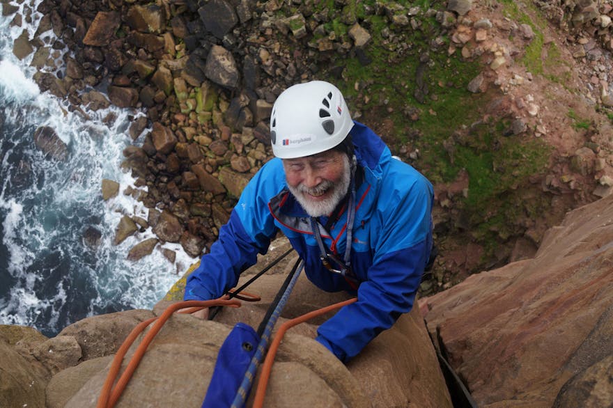Chris Bonington, Age 80, Old Man of Hoy