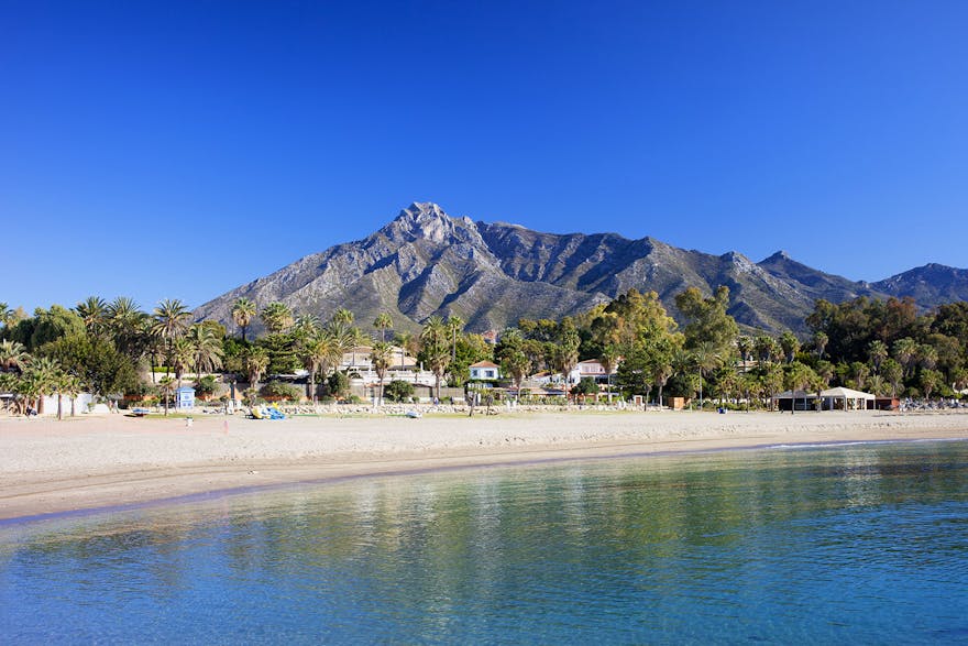 Marbella Beach on Costa del Sol