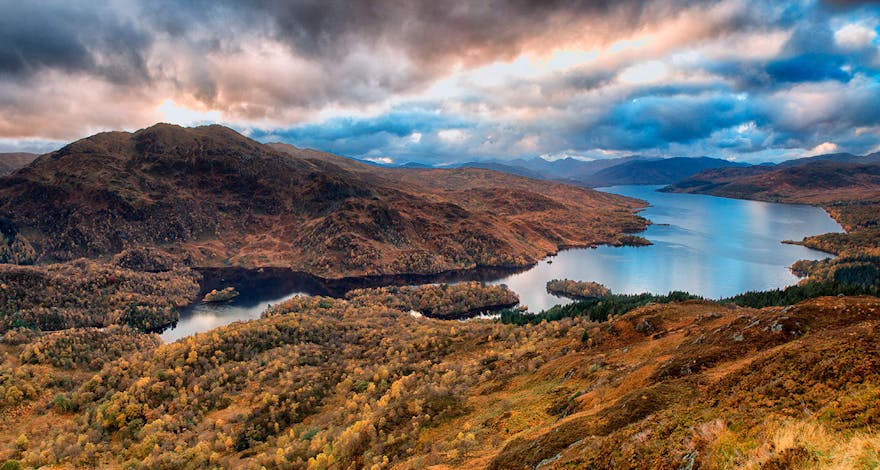 Loch Katrine and Ben Venue, Scotland