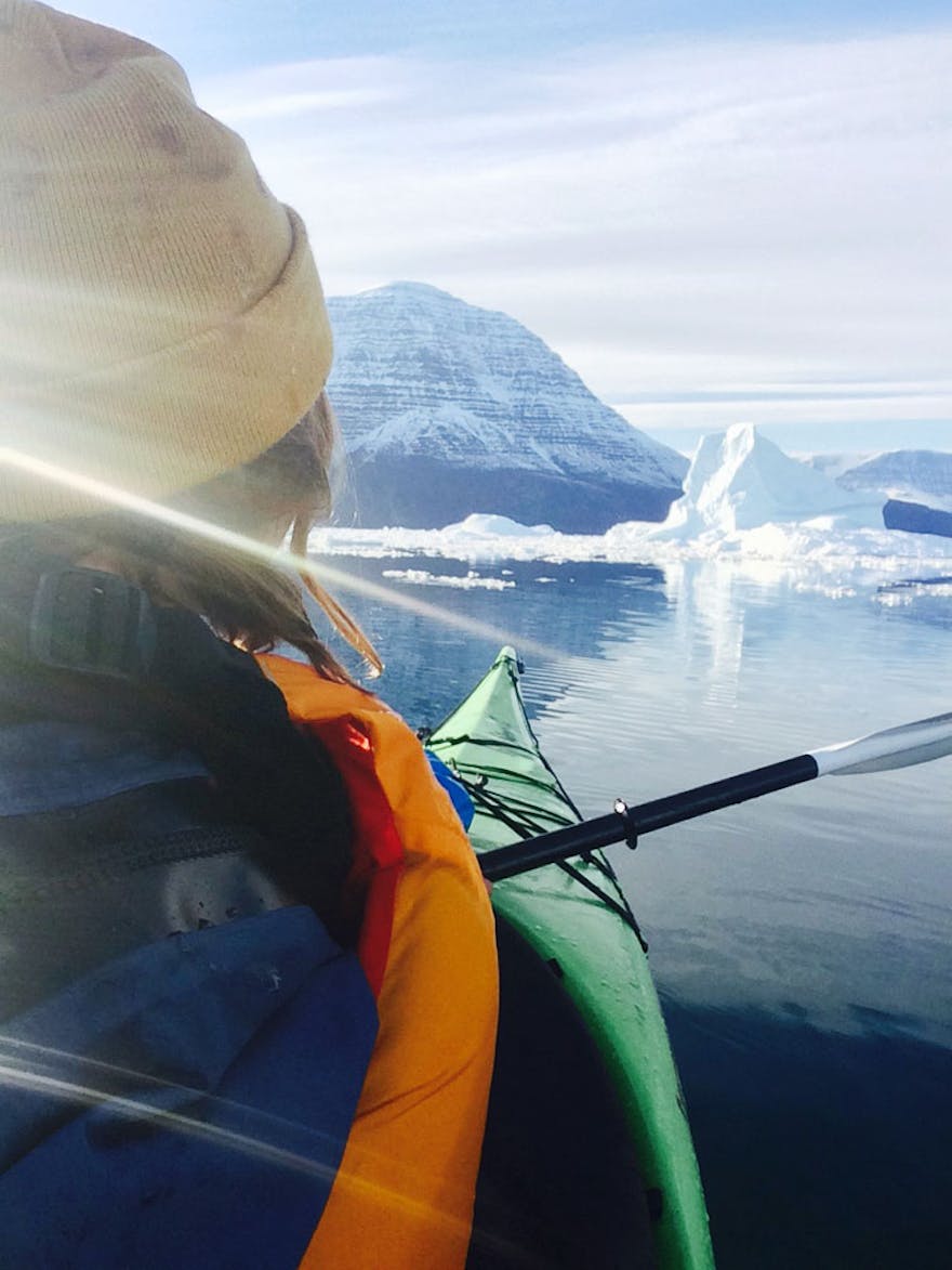 Kayaking Greenland POV
