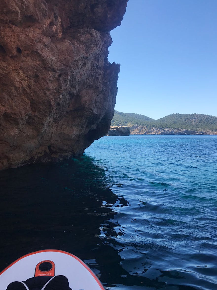 Tagomago Island, Ibiza - by SUP board