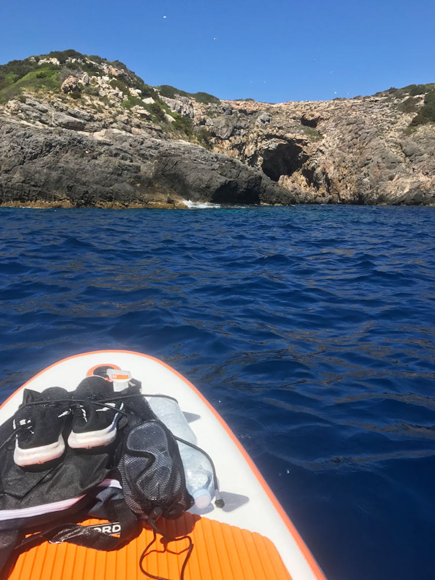 Tagomago Island, Ibiza - by SUP board