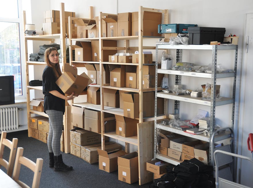 Bushcraft Essentials Stock Organisation