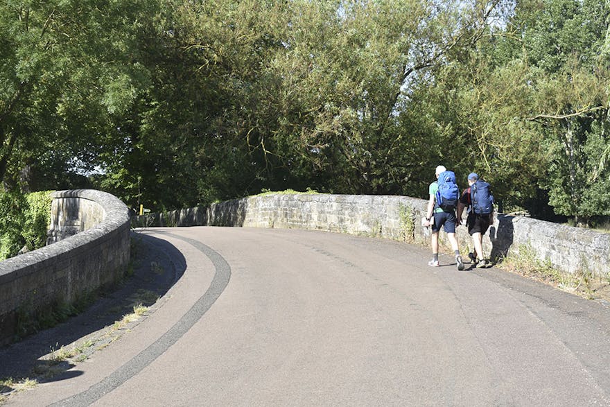 Leaving quietly the morning after is half the fun of camping wild.