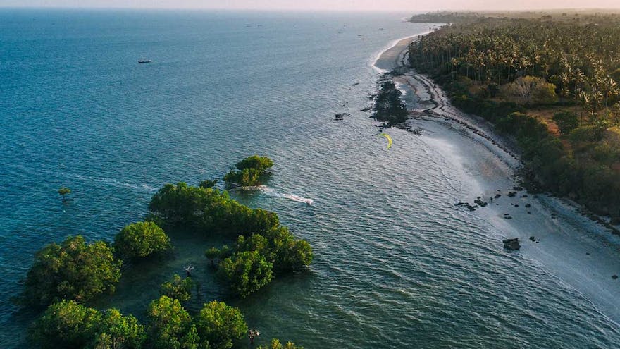 Pete Hughes Yoga Teacher, Kitesurfer, WildBounds Ambassador