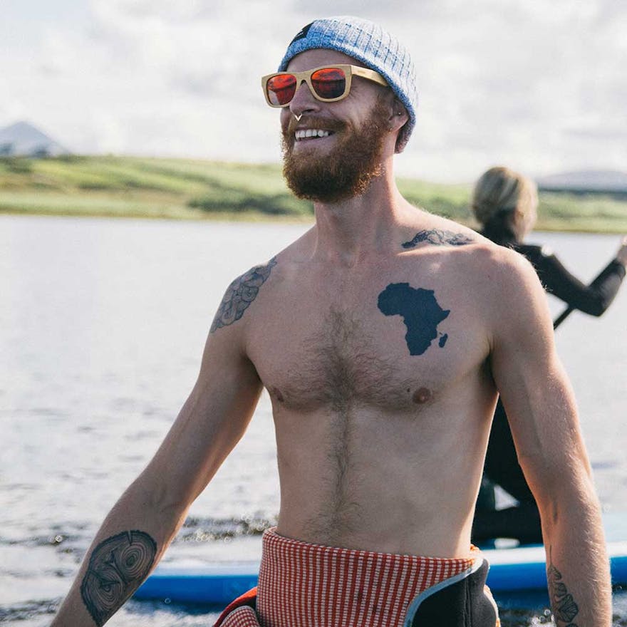 Pete Hughes Yoga Teacher, Kitesurfer, WildBounds Ambassador