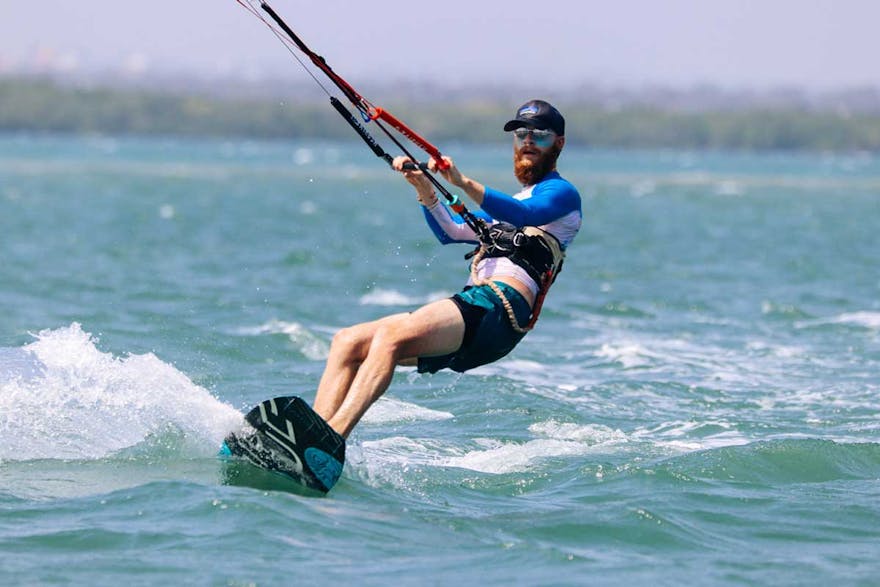 Pete Hughes Yoga Teacher, Kitesurfer, WildBounds Ambassador