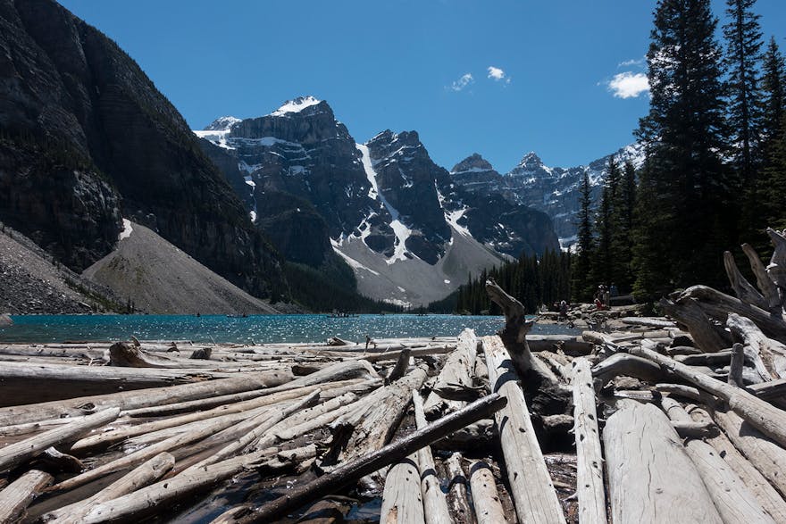 Moraine Lake Alberta - Earning the Landscape