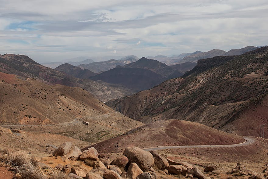 Ait Tamlil Road Morocco Atlas Mountains - Earning the Landscape
