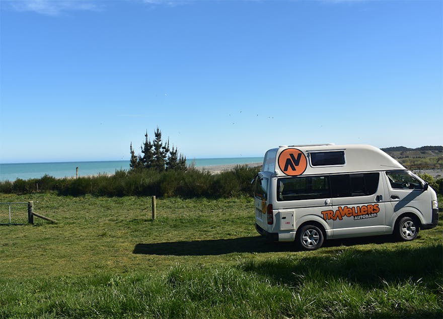 Wildcamping campervan