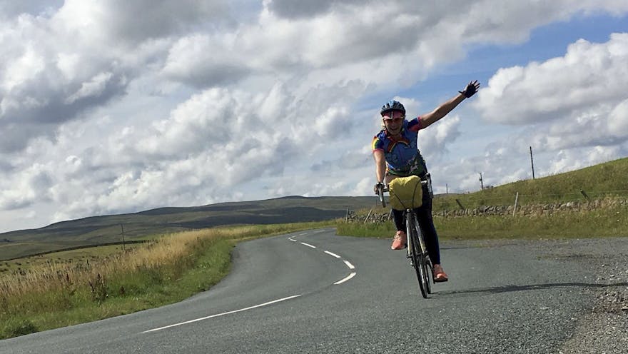 Cycling in Northumberland with AU