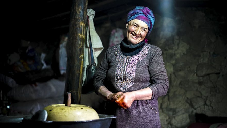 Oli and Ruth met incredibly generous people on their trip